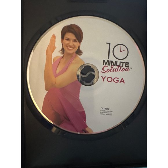 10 Minute Solution Yoga DVD Workout Basics Shape Up Flexibility Relaxation - Picture 4 of 4